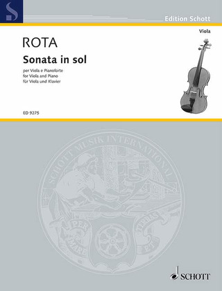 Nino Rota - Sonata in sol