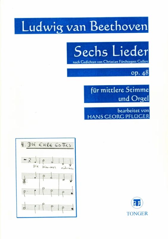Ludwig van Beethoven - 6 Lieder Op 48 (Gellert Lieder)