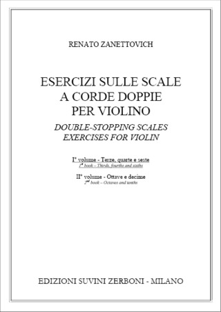 Renato Zanettovich - Esercizi sulle scale a corde doppie per violino