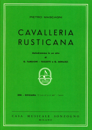 Pietro Mascagni - Cavalleria Rusticana Siciliana