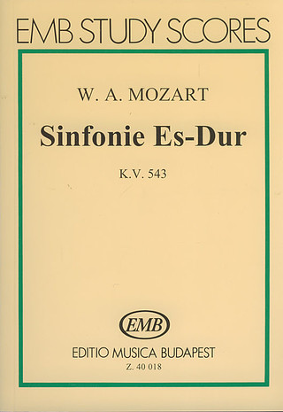 Wolfgang Amadeus Mozart - Symphony in E flat major, K 543
