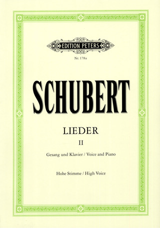 Franz Schubert: Lieder 2 – hohe Stimme