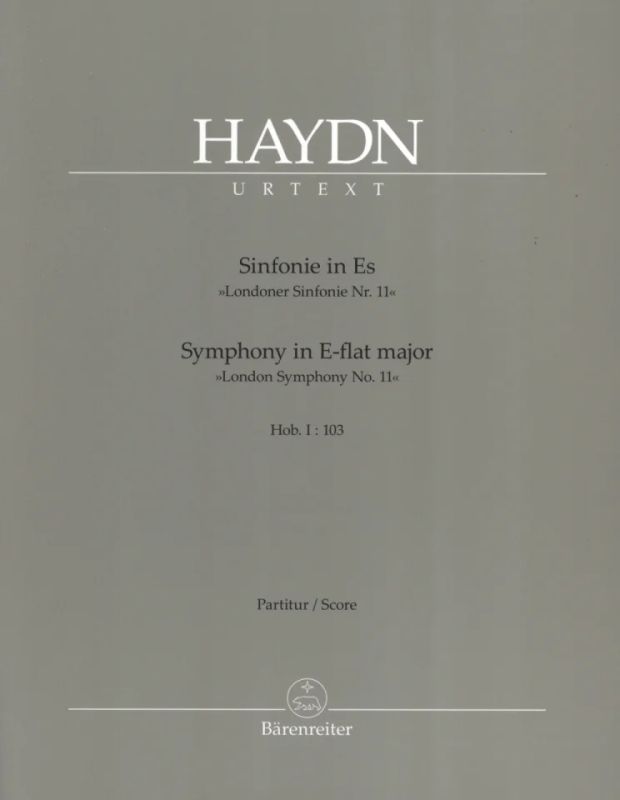 Joseph Haydn - London Symphony no. 11 in E-flat major Hob. I:103