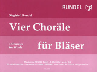 Siegfried Rundel: 4 Choräle für Bläser