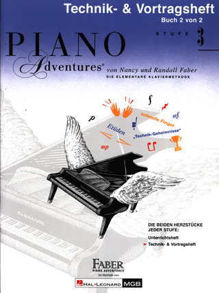 Randall Faber et al. - Piano Adventures 3 – Technik- und Vortragsheft