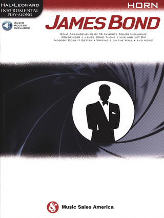 Hal Leonard Instrumental Play-Along: James Bond – Horn