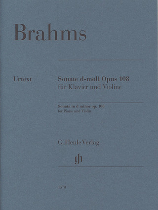 Johannes Brahms y otros. - Sonate d-moll op. 108