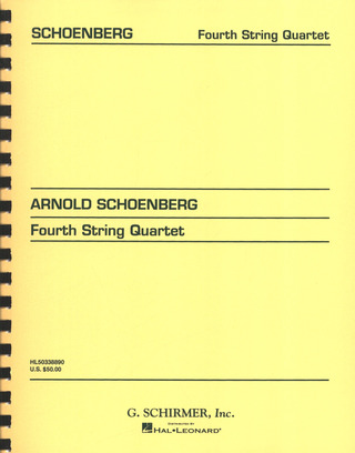 Arnold Schönberg: String Quartet op. 37