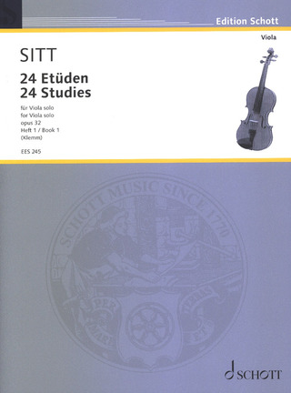 Hans Sitt - 24 Etüden 1 aus op. 32