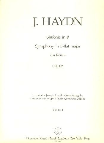 Joseph Haydn - Symphony in B-flat major Hob. I:85