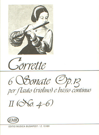 Michel Corrette - 6 Sonate Per Flauto (Violino) E Basso Continuo Ii