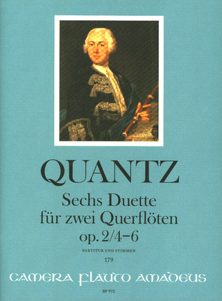 Johann Joachim Quantz - 6 Duos 2 Op 2 (4-6)