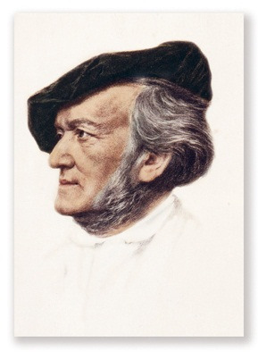 Richard Wagner Fridge Magnet