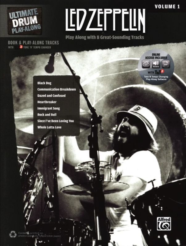 Led Zeppelin - Ultimate Drum Play-Along: Led Zeppelin, Volume 1