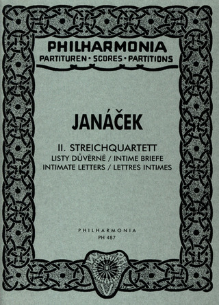 Leoš Janáček: Streichquartett Nr. 2 für Streichquartett (1928)