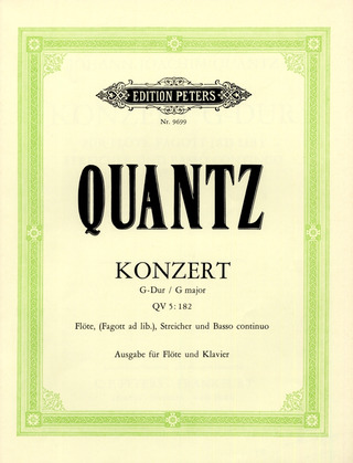 Johann Joachim Quantz: Konzert G-Dur QV 5: 182