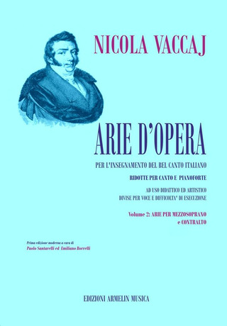 Nicola Vaccai - Arie D'Opera Per L'Insegnamento
