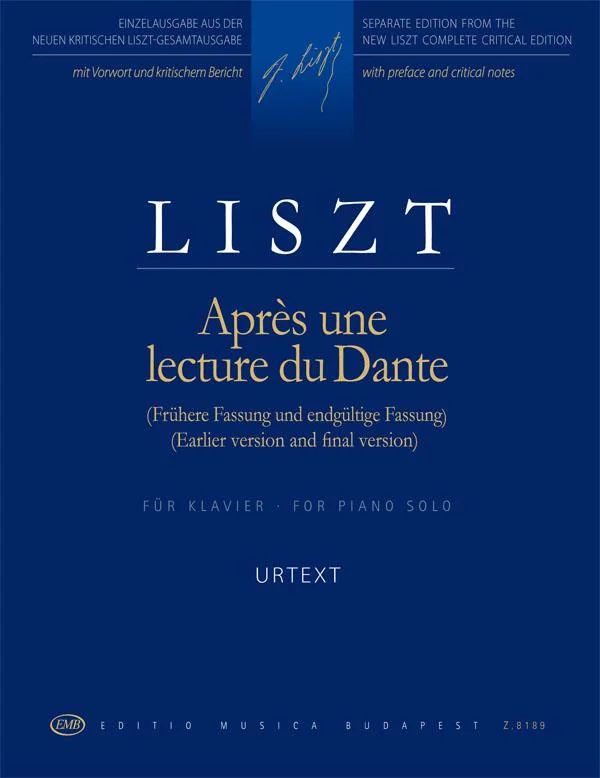 Franz Liszt - Après une lecture du Dante – Fantasia quasi Sonata