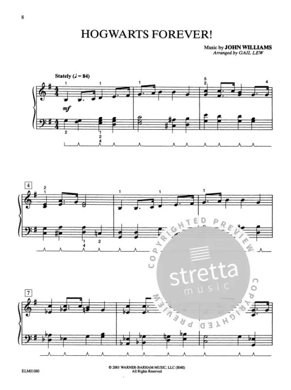 Themes From Harry Potter And The Sorcerer S Stone From John Williams Buy Now In Stretta Sheet Music Shop