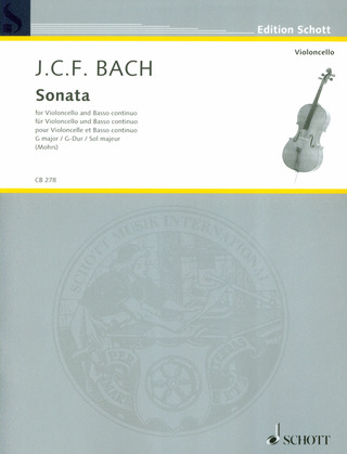 Johann Christoph Friedrich Bach - Sonata  G-Dur