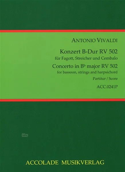 Antonio Vivaldi - Konzert B-Dur RV 502