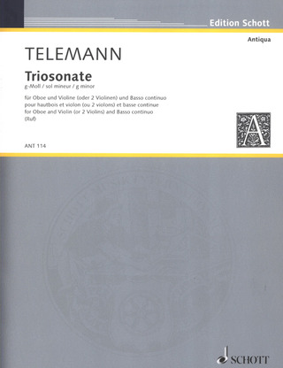 Georg Philipp Telemann - Triosonate g-Moll