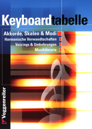 Bessler Jeromy + Opgenoorth Norbert - Keyboardtabelle