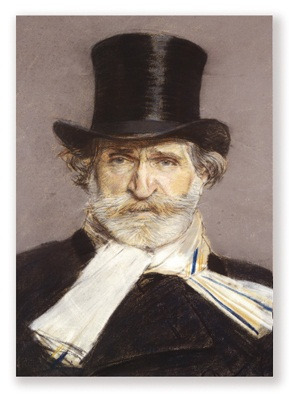 Magnet Verdi Portrait