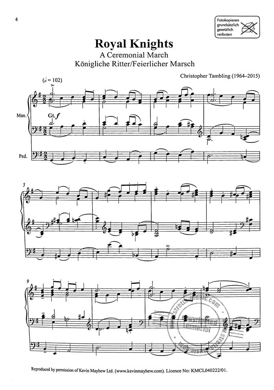 Christopher Tambling - Orgelwerke 4: Great British