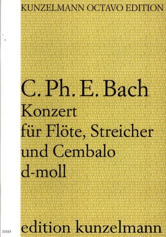 Carl Philipp Emanuel Bach - Konzert für Flöte, Streicher und Cembalo