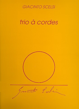 Giacinto Scelsi - Trio A Cordes Violon Alto Et Vlc
