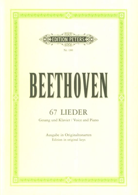 Ludwig van Beethoven - 67 Lieder