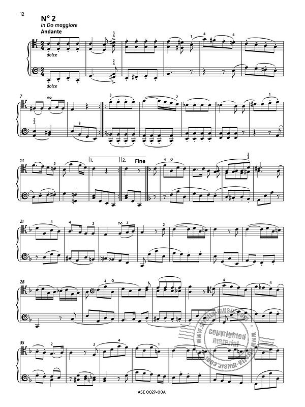 Friedrich Dotzauer - Twelve Original Pieces, Op. 52