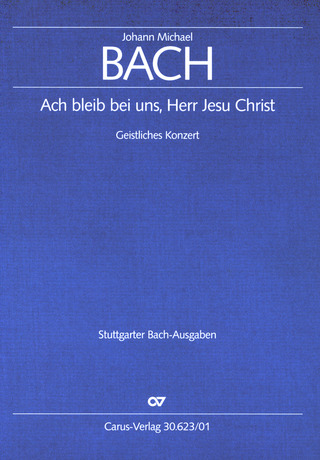Johann Michael Bach - Ach bleib bei uns, Herr Jesu Christ