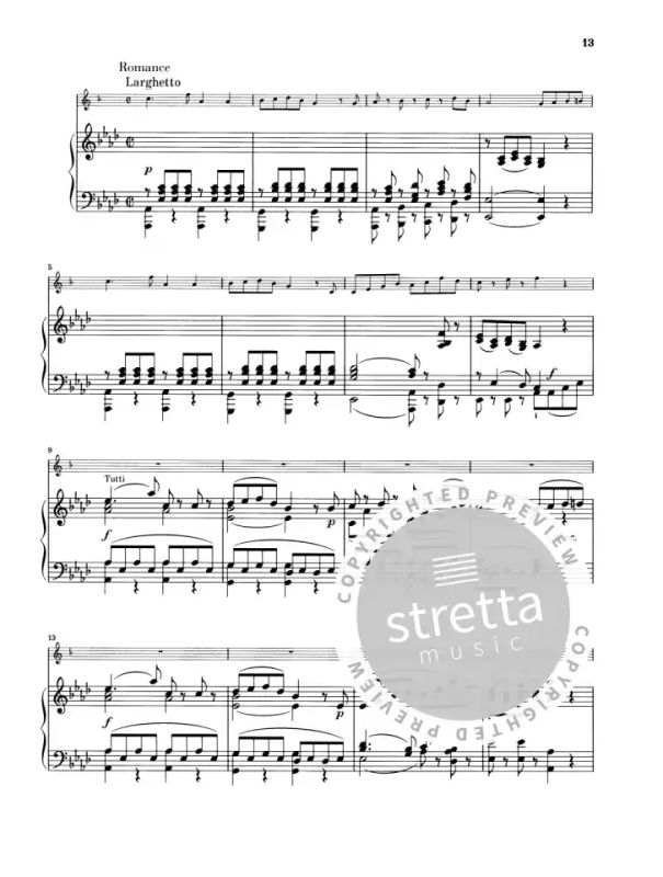 Wolfgang Amadeus Mozart - Horn Concerto no. 3 E flat major K. 447