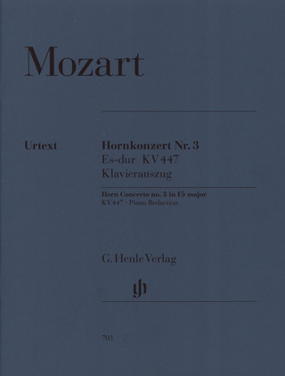 Wolfgang Amadeus Mozart - Concerto pour cor n° 3 en Mi bémol majeur K. 447