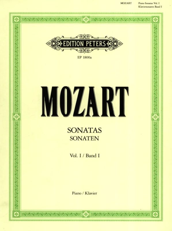 Wolfgang Amadeus Mozart - Sonaten 1