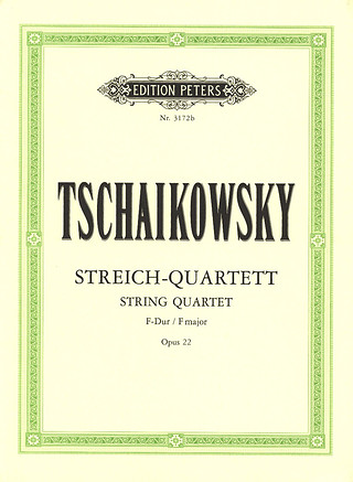 Pjotr Iljitsch Tschaikowsky - Streichquartett Nr. 2 F-Dur op. 22