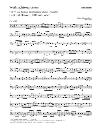 Johann Sebastian Bach - Christmas Oratorio BWV 248