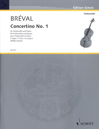 Jean-Baptiste Bréval - Concertino No. 1  F-Dur
