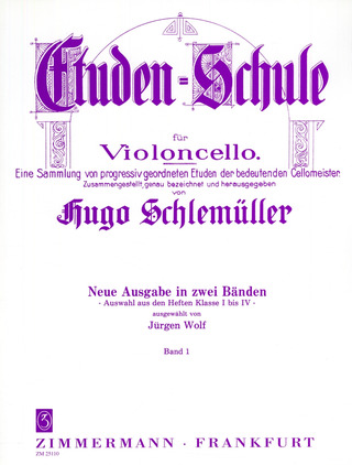 Schlemueller Hugo - Etüden-Schule, Band 1