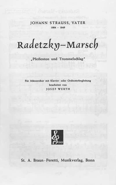 Johann Strauß (Vater) - Radetzky–Marsch