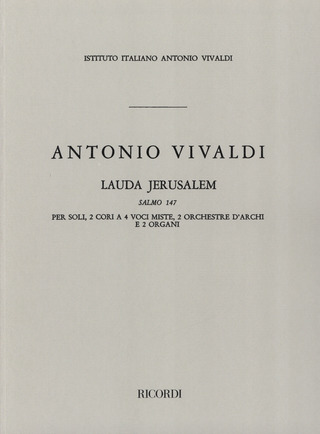 Antonio Vivaldi - Lauda Jerusalem RV 609