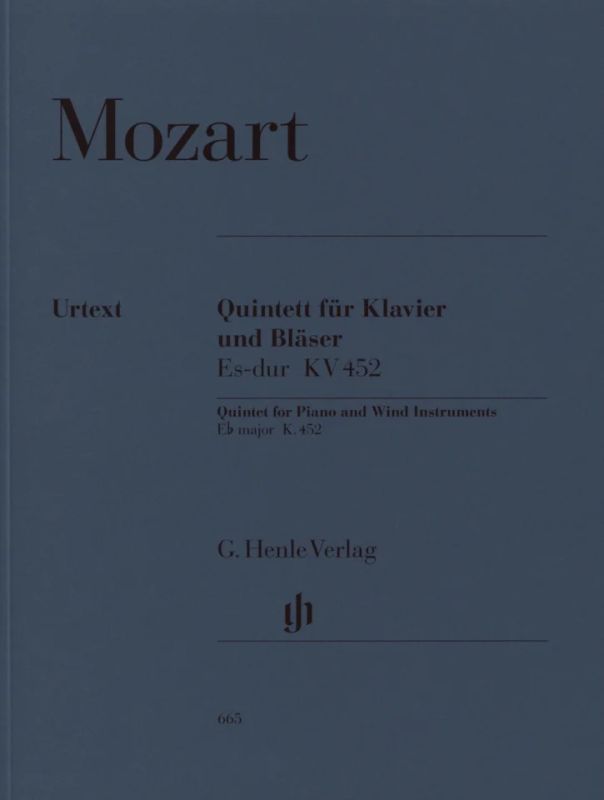 Wolfgang Amadeus Mozart - Quintett Es-Dur KV 452