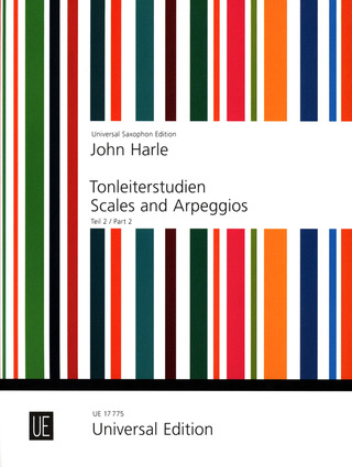Harle John: Tonleiterstudien für Sopran-, Alt- oder Tenorsaxophon