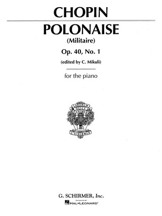 Frédéric Chopin - Polonaise, Op. 40, No. 1 in A Major