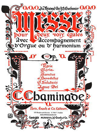 Cécile Chaminade - Kyrie, Messe Pour 2 Voix egales Op.167 N° 1