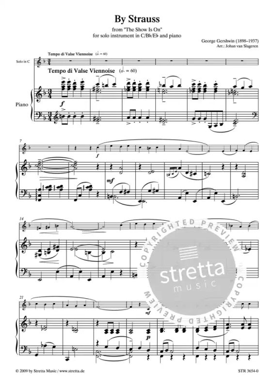 George Gershwin - By Strauss