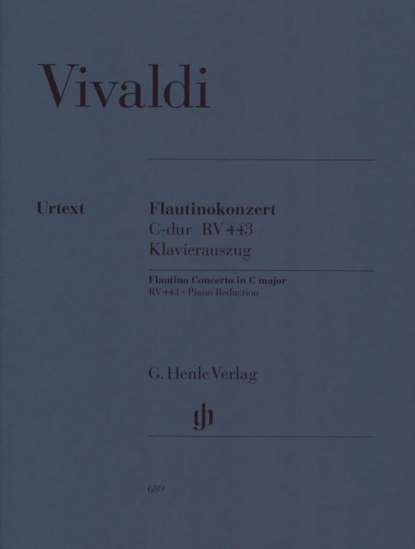 Antonio Vivaldi - Concerto pour flautino en Ut majeur op. 44 n° 11 RV 443