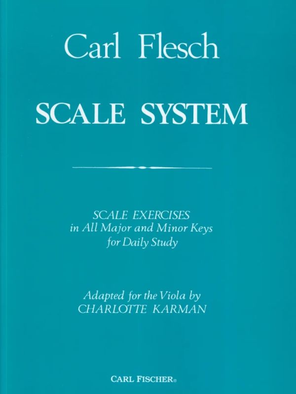 Carl Flesch - Scale System/ Skalensystem